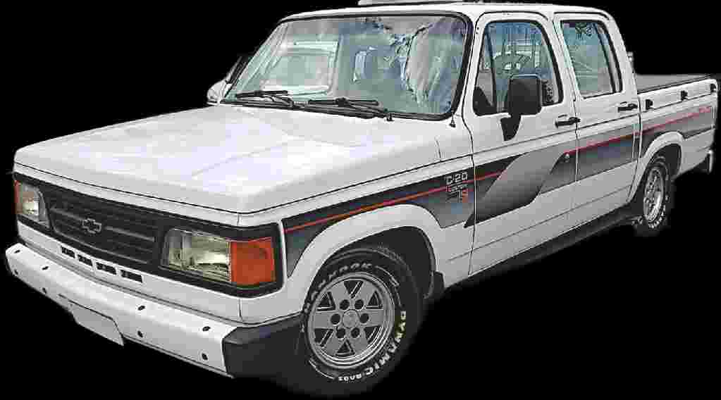 GM - Chevrolet C-20 Custom De Luxe CD 4.1 - 1993 - Gasolina