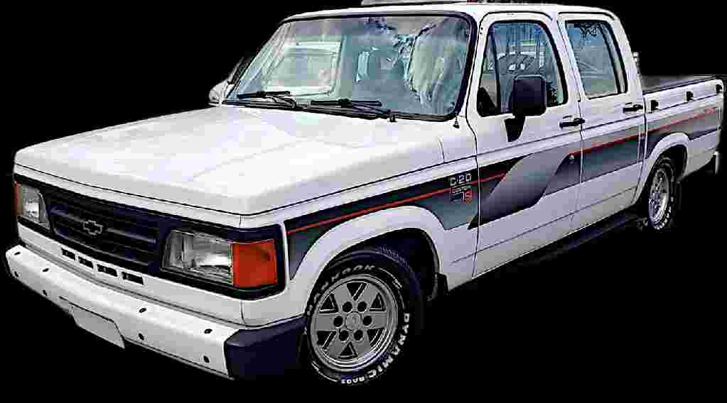 GM - Chevrolet C-20 Custom Std. CD 4.1 - 1993 - Gasolina