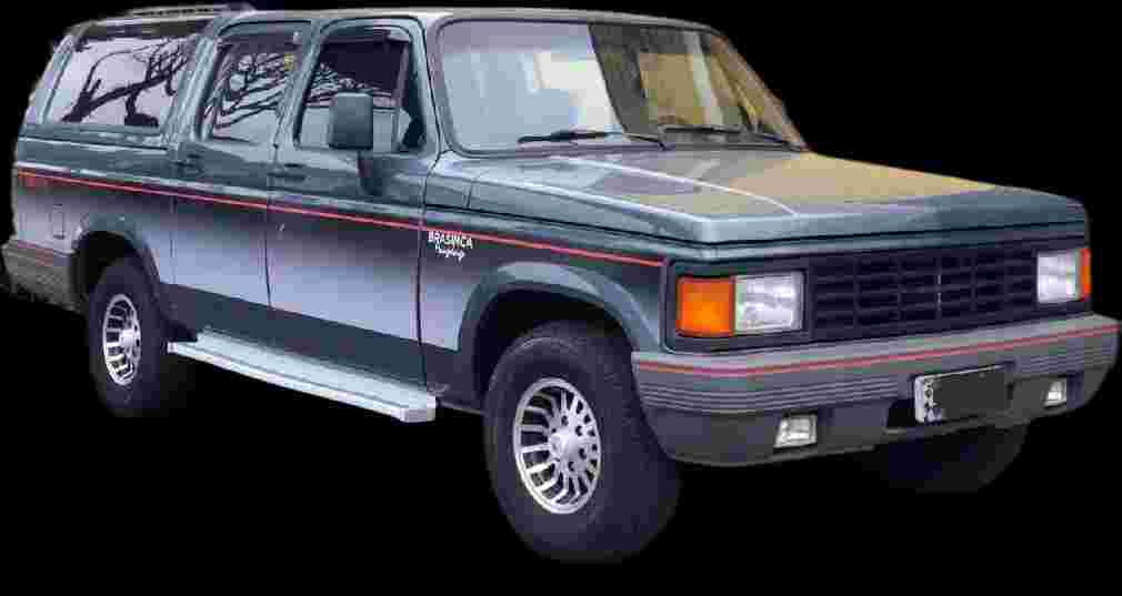 GM - Chevrolet Brasinca Blazer CD 4.0 Diesel - 1987 - Diesel