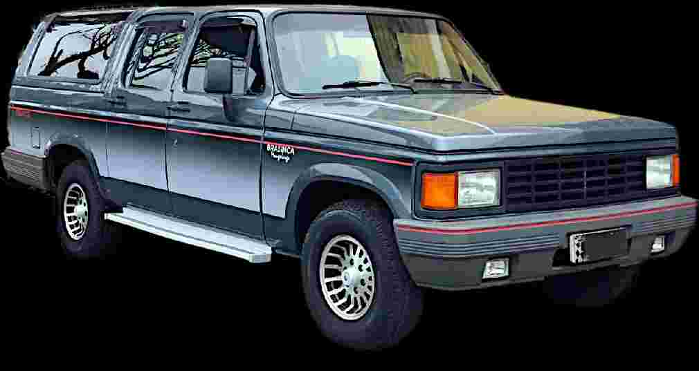 GM - Chevrolet Brasinca Blazer CD 4.0 Diesel - 1988 - Diesel