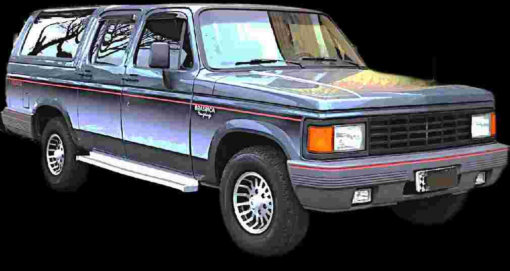 GM - Chevrolet Brasinca Blazer CD 4.0 Diesel - 1990 - Diesel