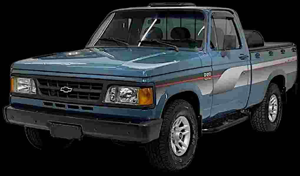 GM - Chevrolet D-20 S 3.9/4.0 Turbo Diesel - 1992 - Diesel