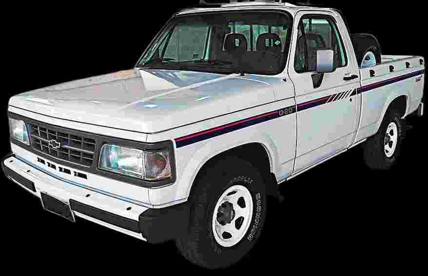 GM - Chevrolet D-20 S 3.9/4.0 Turbo Diesel - 1995 - Diesel