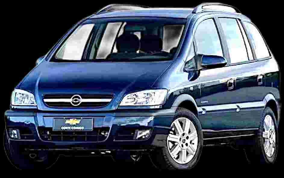 GM - Chevrolet Zafira Comfort 2.0 MPFI FlexPower 8V 5p - 2010 - Gasolina