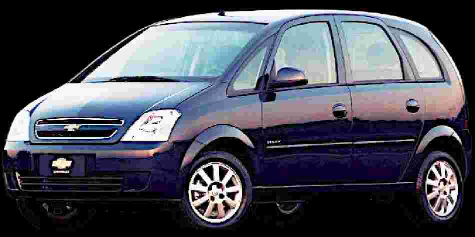 GM - Chevrolet Meriva Maxx 1.8 MPFI 8V FlexPower - 2007 - Gasolina