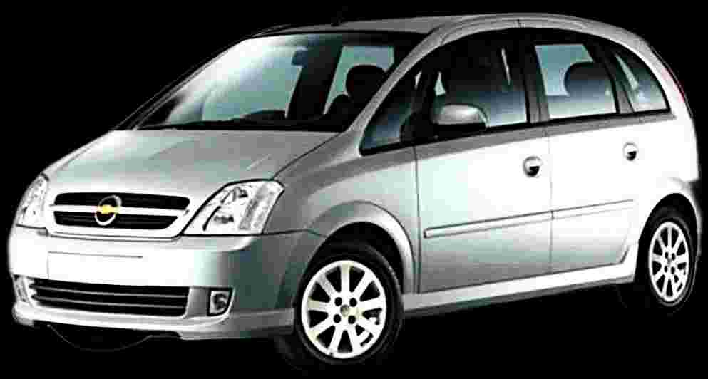 GM - Chevrolet Meriva Premium 1.8 MPFI 8V FlexPower - 2009 - Gasolina