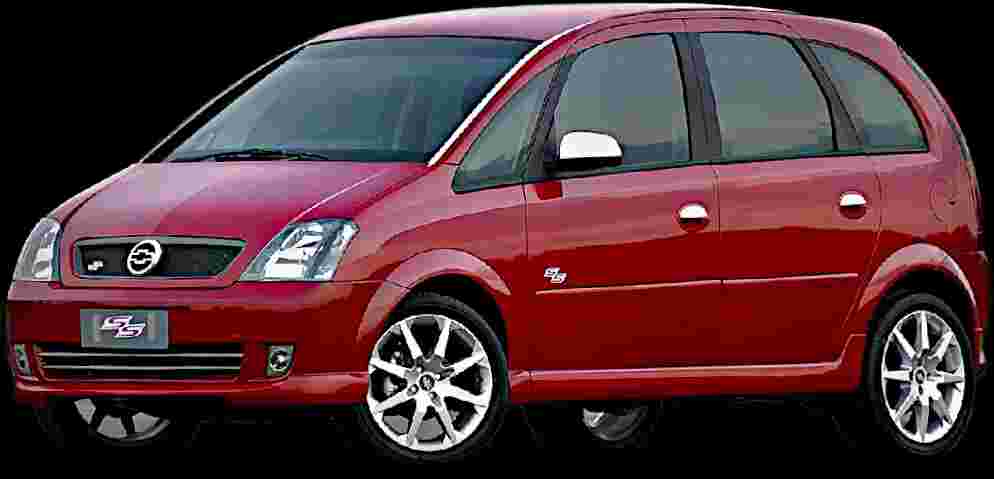 GM - Chevrolet Meriva SS 1.8 MPFI 8V FlexPower 5p - 2009 - Gasolina