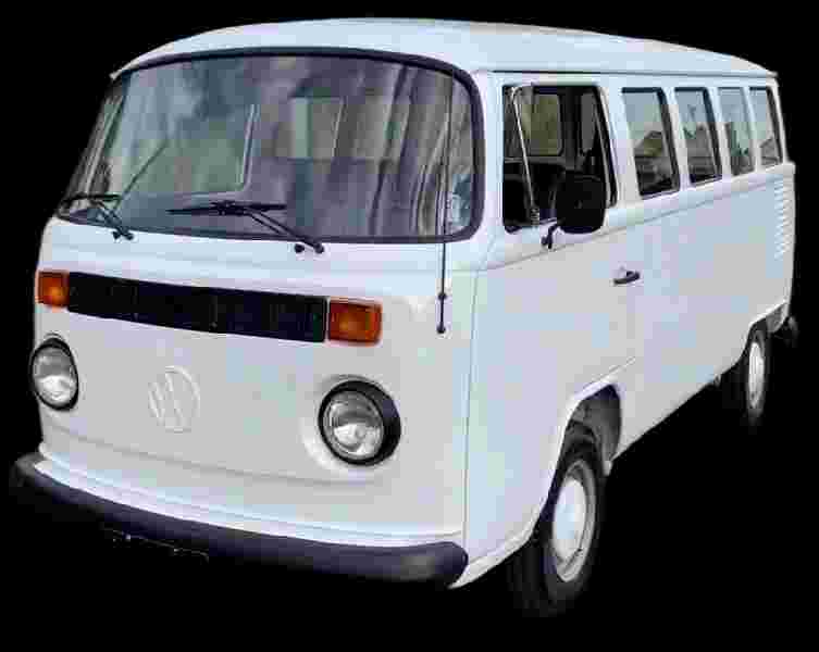 VW - VolksWagen Kombi Standard/ Luxo/ Série Prata - 1985 - Gasolina