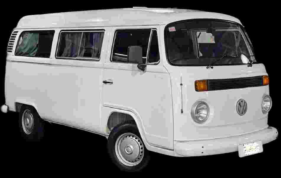 VW - VolksWagen Kombi Standard/ Luxo/ Série Prata - 2002 - Álcool