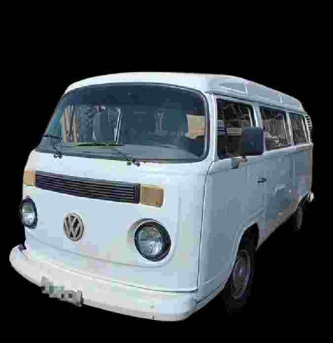 VW - VolksWagen Kombi Standard/ Luxo/ Série Prata - 2004 - Álcool