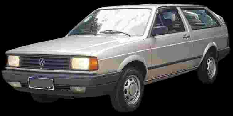 VW - VolksWagen Parati GL 1.6 Mi/ 1.6/ GLS/ Club 1.6 - 1990 - Gasolina