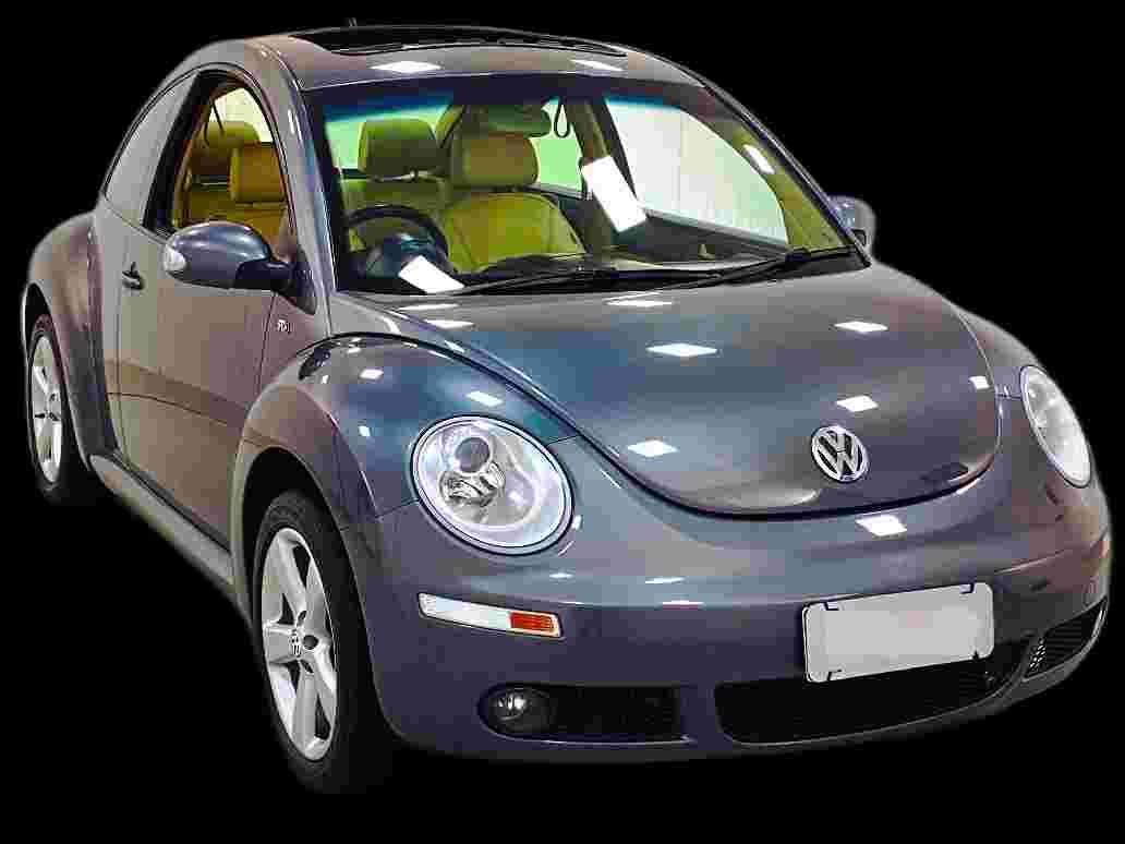 VW - VolksWagen New Beetle 2.0 Mi Mec./Aut. - 2002 - Gasolina