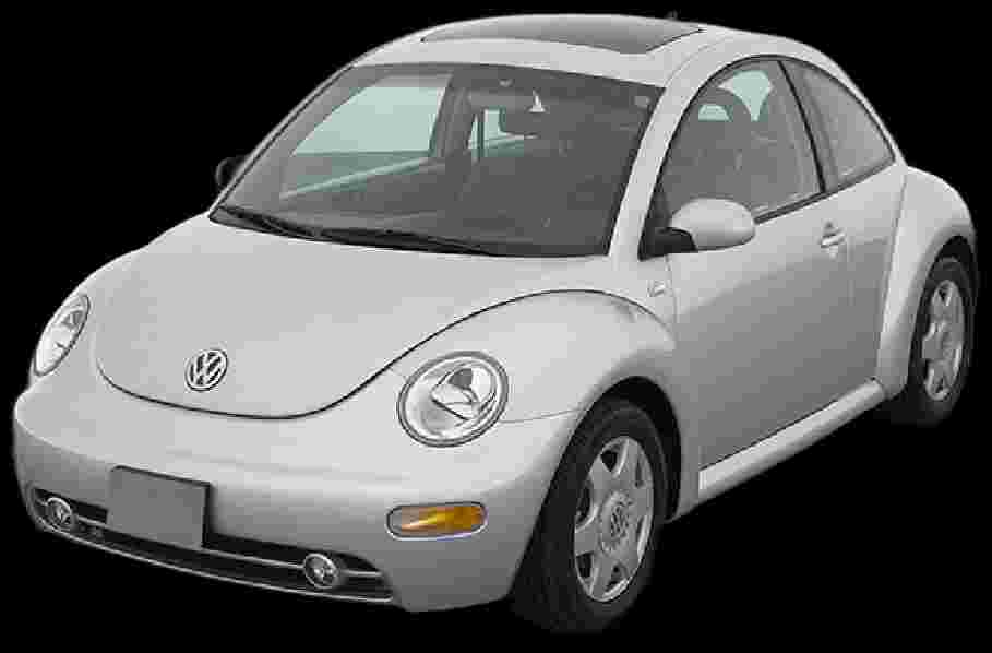 VW - VolksWagen New Beetle 2.0 Mi Mec./Aut. - 2003 - Gasolina