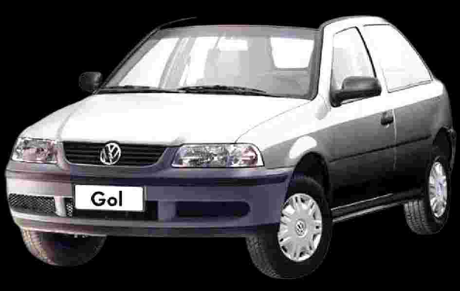 VW - VolksWagen Gol 1.0 Plus 8v 2p - 2003 - Álcool