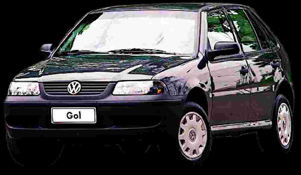 VW - VolksWagen Gol 1.0 Trend/ Power 8V 4p - 2002 - Gasolina