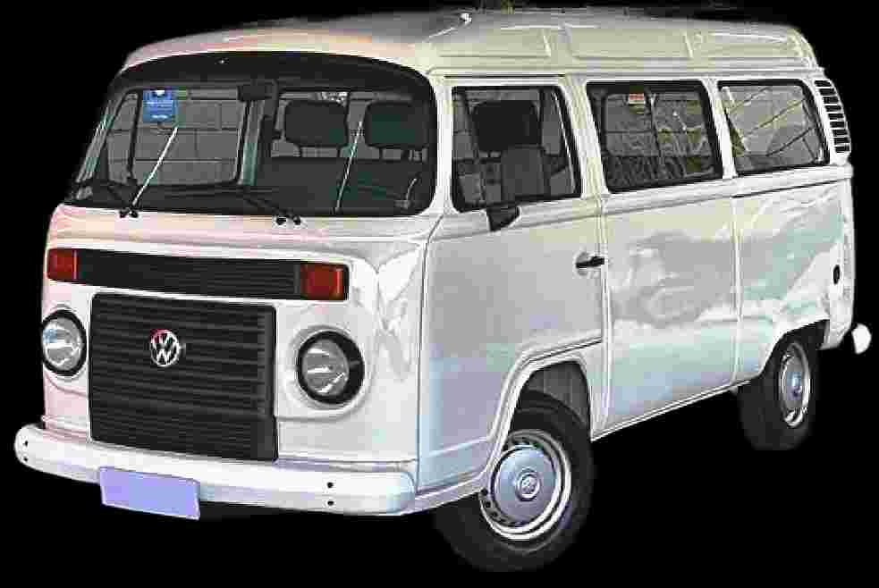 VW - VolksWagen Kombi Furgão 1.4 Mi Total Flex 8V - 2008 - Gasolina