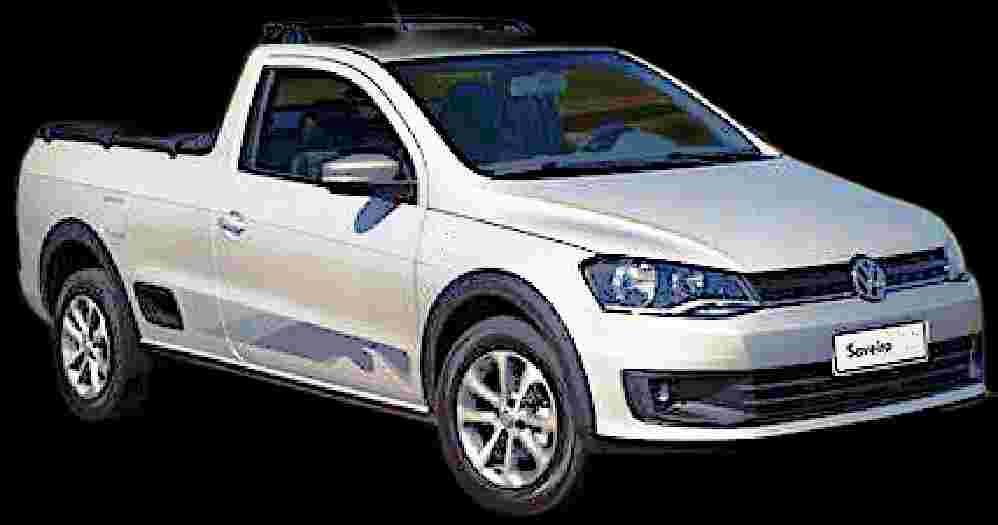 VW - VolksWagen Saveiro Trendline 1.6 T.Flex 8V - 2017 - Gasolina