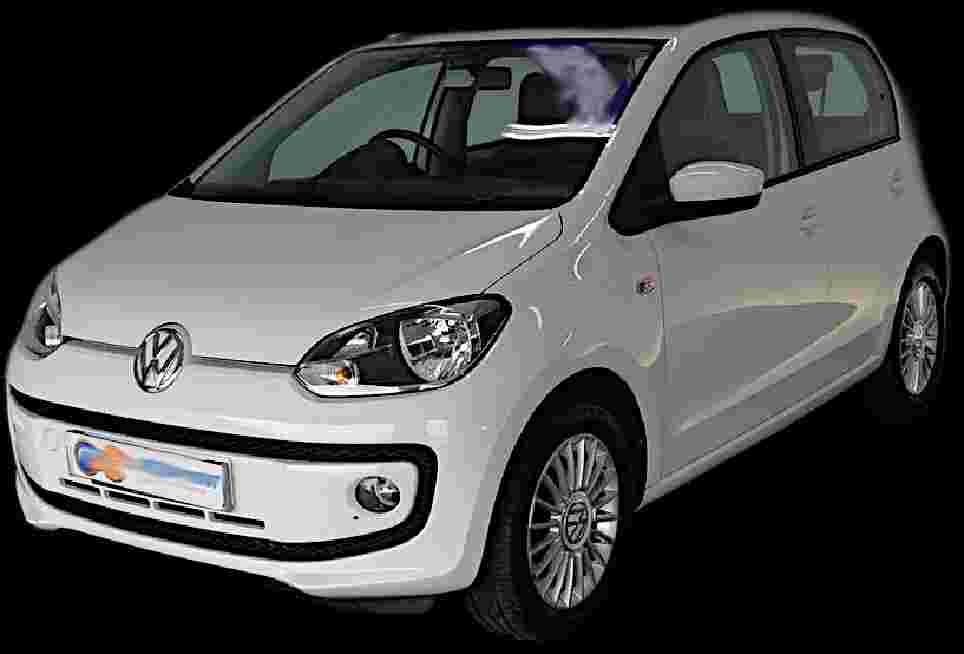 VW - VolksWagen up! high 1.0 TSI Total Flex 12V 5p - 2017 - Gasolina