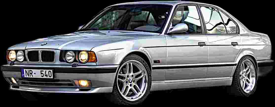 BMW 540iA - 1995 - Gasolina