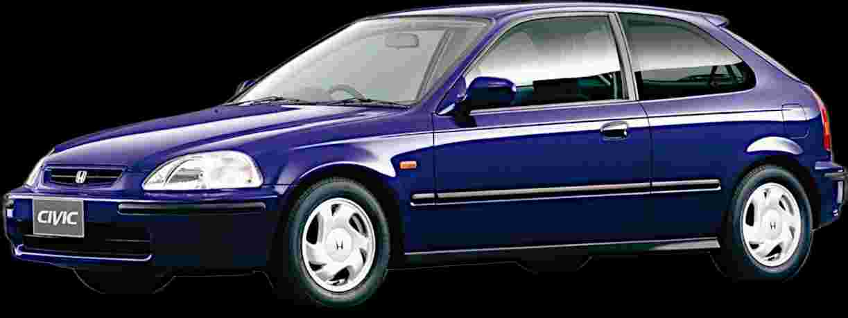 Honda Civic Hatch VTi - 1996 - Gasolina