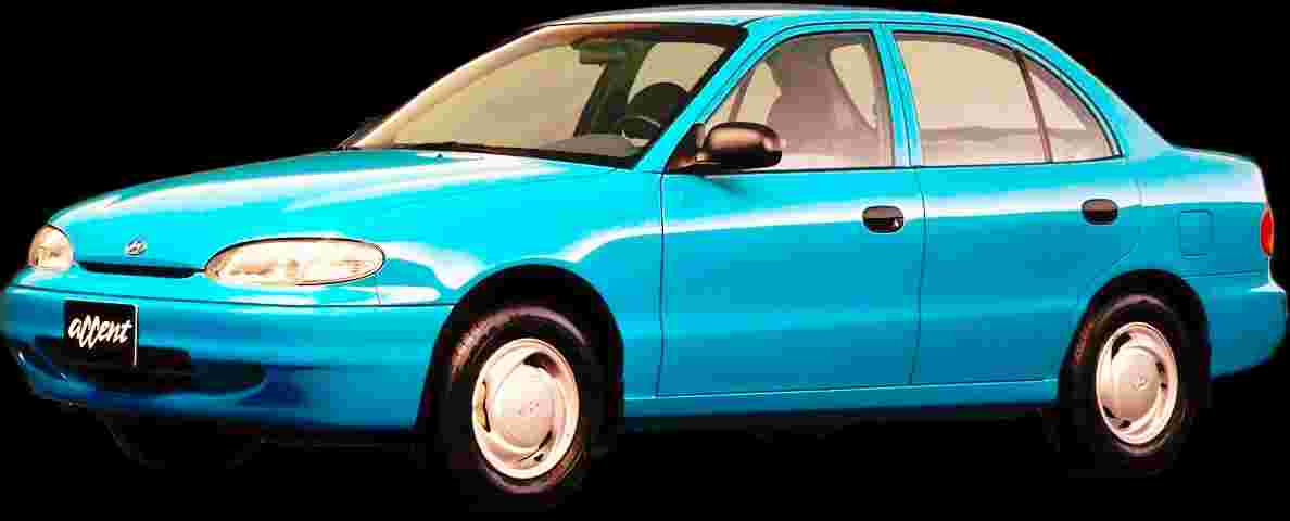 Hyundai Accent LS 4p - 1995 - Gasolina