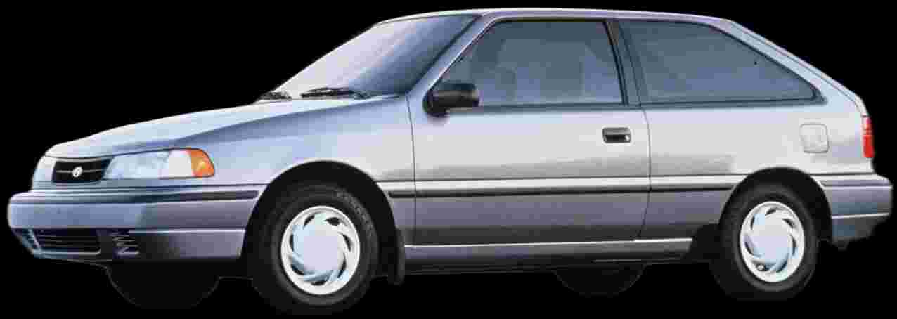 Hyundai Excel L - 1992 - Gasolina