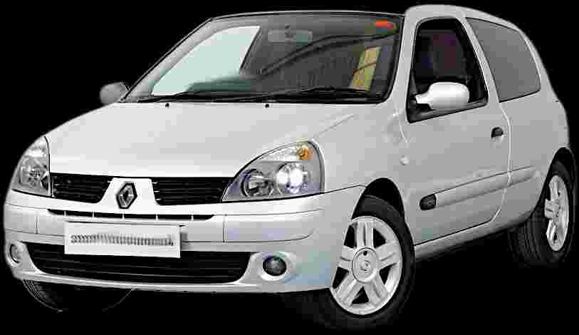 Renault Clio Authentique Hi-Flex 1.0 16V 3p - 2008 - Gasolina