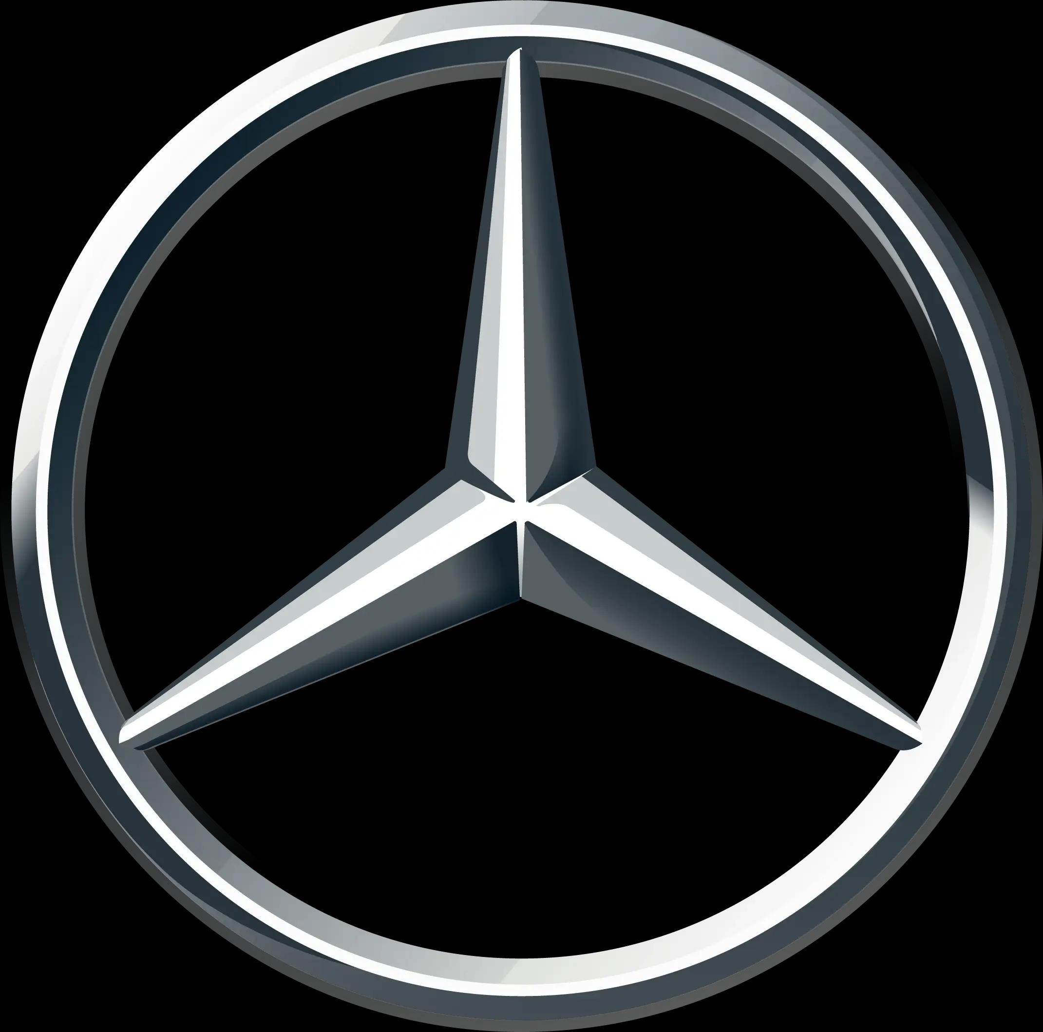 Logomarca da montadora mercedes-benz