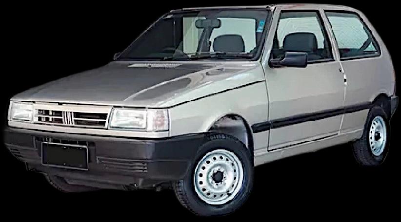 Fiat Uno Mille/ Mille EX/ Smart 2p - 1998 - Álcool