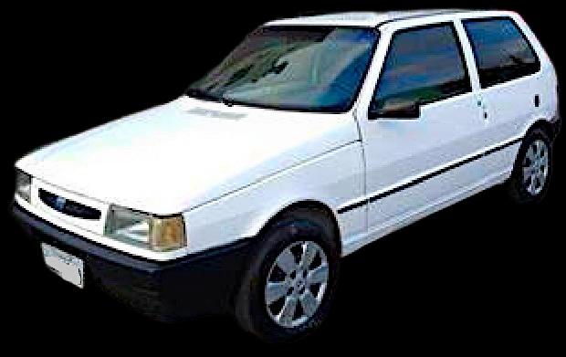 Fiat Uno Mille/ Mille EX/ Smart 2p - 2001 - Álcool