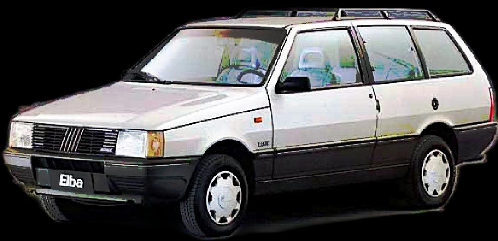 Fiat Elba CS 1.6 / 1.5 /1.3 - 1987 - Gasolina