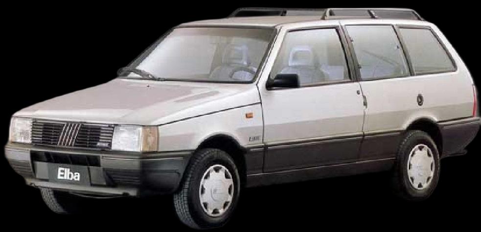 Fiat Elba CS 1.6 / 1.5 /1.3 - 1989 - Gasolina