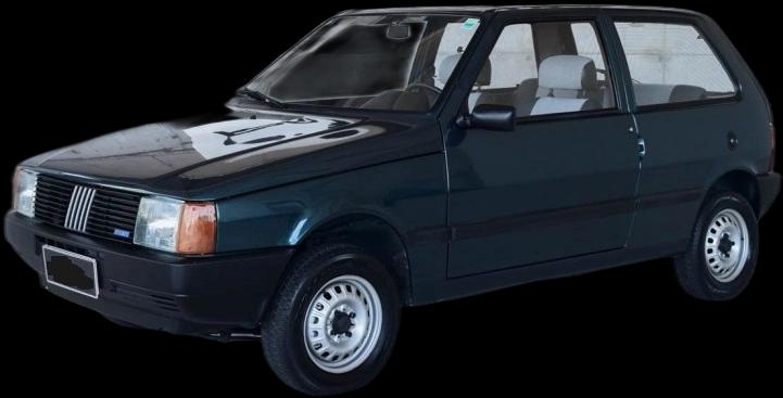 Fiat Uno Mille 1.0/ i.e./Electronic/Brio 2p - 1990 - Gasolina