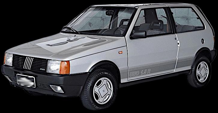 Fiat Uno 1.6R mpi / 1.6R / 1.5R - 1988 - Gasolina