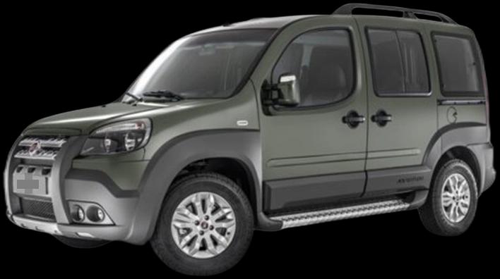 Fiat Doblo Adv/Adv TRYON/LOCKER 1.8 Flex - 2012 - Gasolina