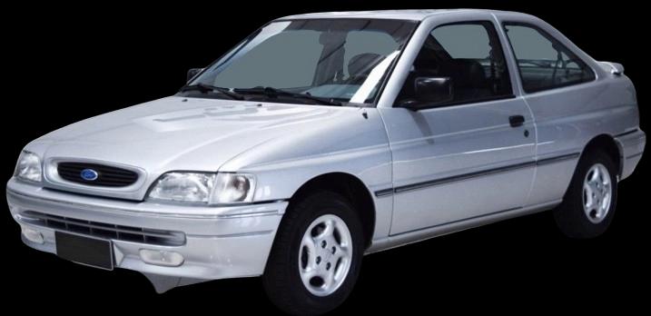 Ford Escort GL 1.8i / 1.8 - 1996 - Álcool