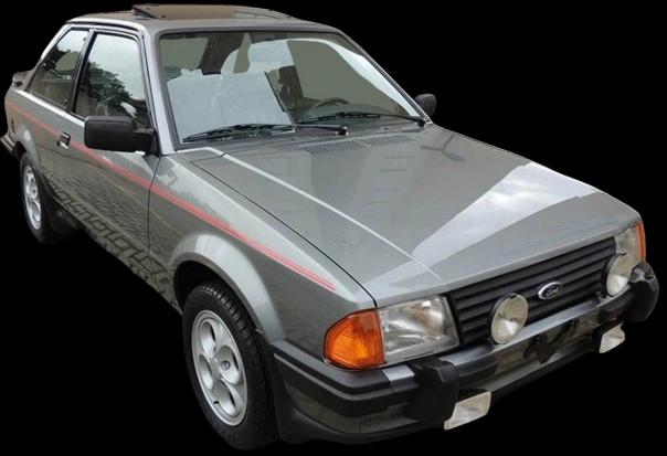 Ford Escort XR3 1.8 / 1.6 Beneton/Form./Laser - 1985 - Gasolina