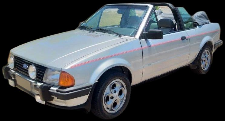 Ford Escort XR3 1.8 / 1.6 Conversível - 1985 - Gasolina