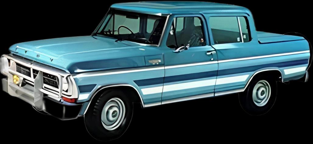 Ford F-100 CD 2.3 - 1986 - Gasolina