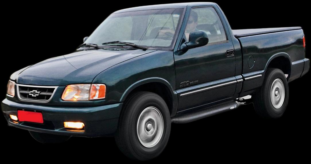 GM - Chevrolet S10 Pick-Up Std. 2.2 MPFI / EFI - 1996 - Gasolina