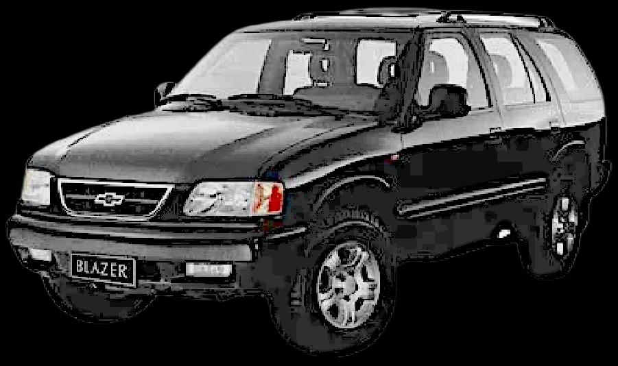 GM - Chevrolet S10 Blazer Std. 2.2 MPFI / EFI - 2000 - Gasolina