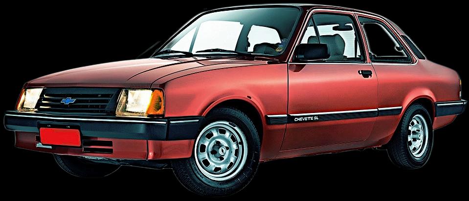 GM - Chevrolet Chevette L / SL / SL/e / DL / SE 1.6 - 1987 - Gasolina