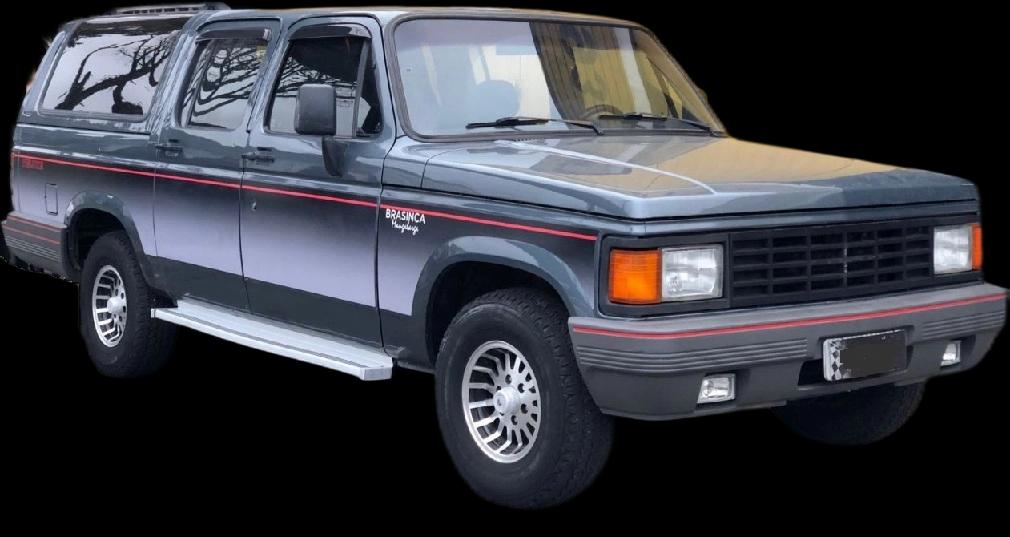 GM - Chevrolet Brasinca Blazer CD 4.1 - 1986 - Gasolina