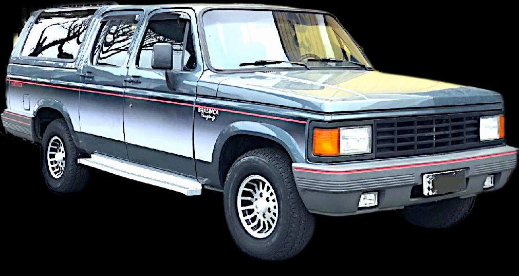 GM - Chevrolet Brasinca Blazer CD 4.1 - 1989 - Gasolina