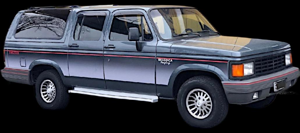 GM - Chevrolet Brasinca Blazer CD 4.1 - 1992 - Gasolina