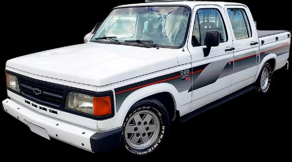 GM - Chevrolet C-20 Custom Std. CD 4.1 - 1991 - Gasolina