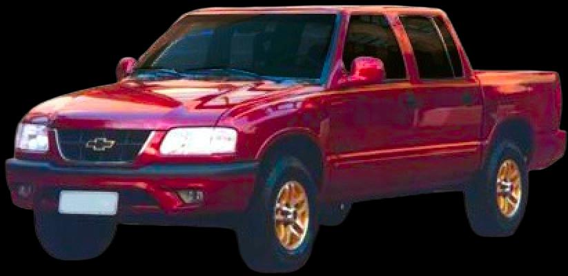 GM - Chevrolet S10 Pick-Up Executive CD 4.3 4x4 - 1999 - Gasolina