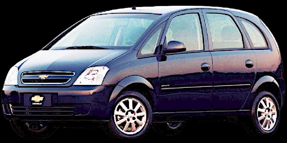 GM - Chevrolet Meriva Maxx 1.8 MPFI 8V FlexPower - 2007 - Gasolina