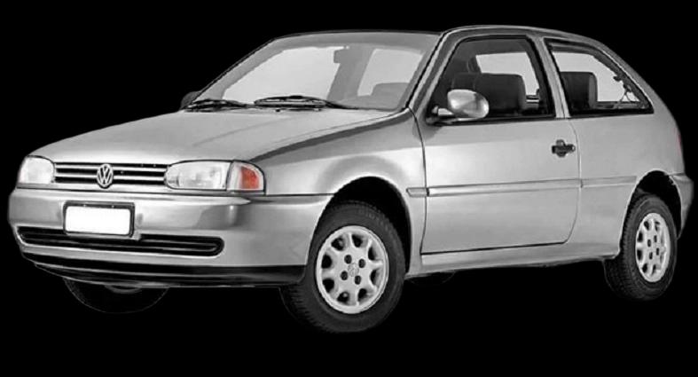 VW - VolksWagen Gol GL 1.8 Mi 2p e 4p - 1997 - Álcool