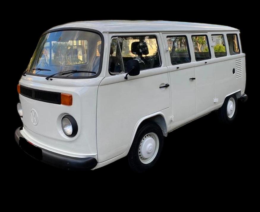 VW - VolksWagen Kombi Standard/ Luxo/ Série Prata - 1995 - Álcool